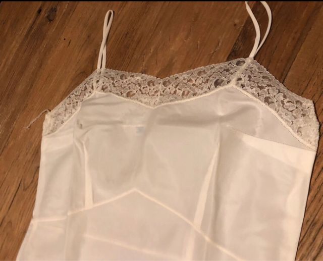 Combinação vintage com renda T.M