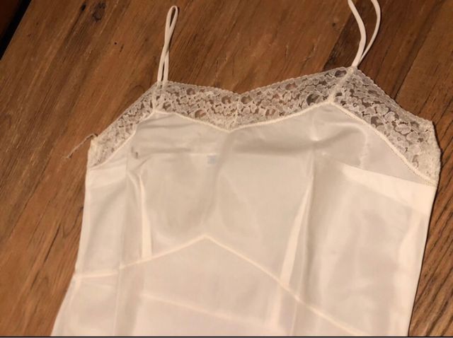 Combinação vintage com renda T.M