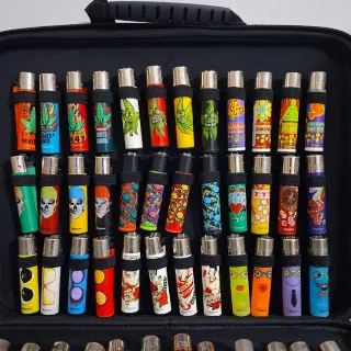 Accendini Clipper con valigetta