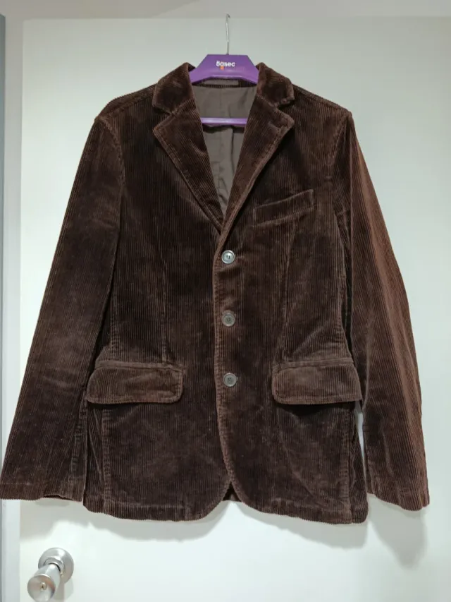 Americana de Pana Marrón Talla S