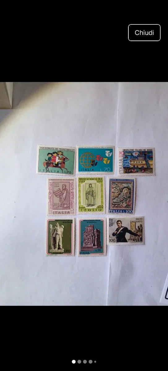 Francobolli Italiani 1975 Nuovi