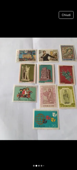 Francobolli Italiani 1975 Nuovi