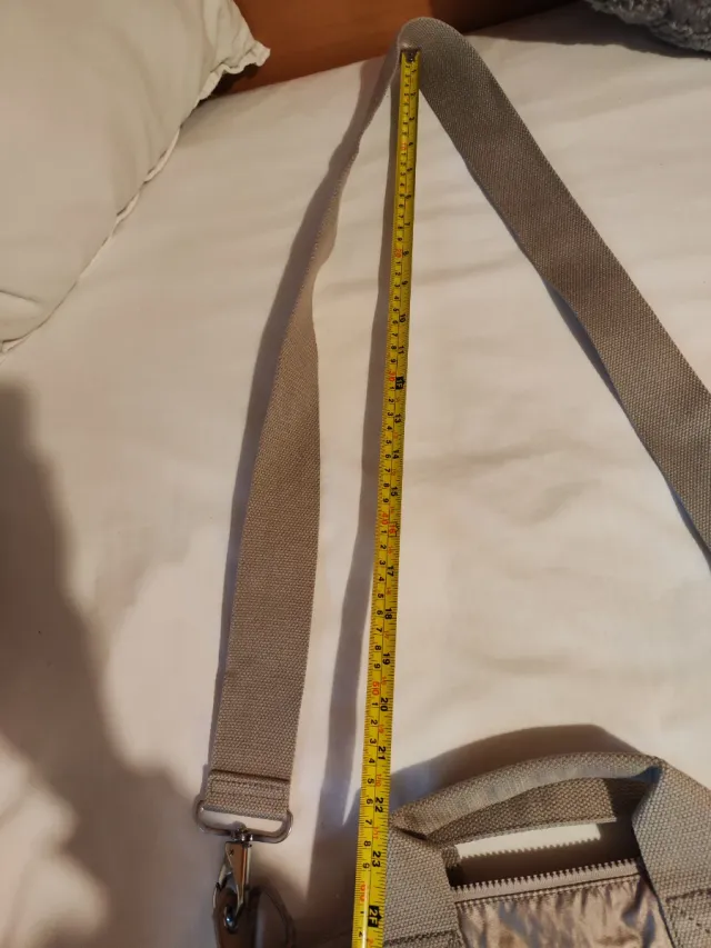 Bolso Kipling Beige Dorado