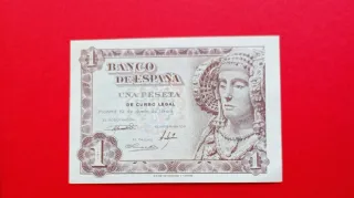 SC 1 Peseta  1948 dama de Elche