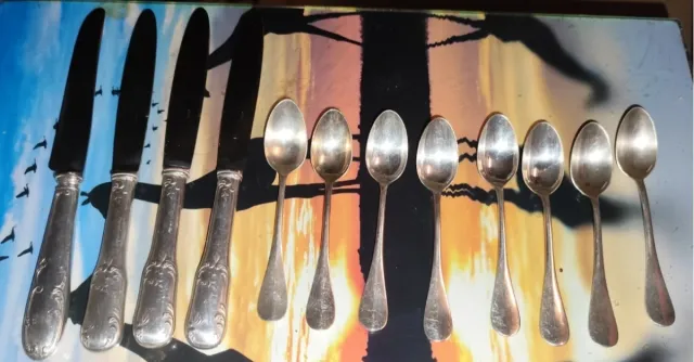 Juego 12 Cubiertos Ercuis Plata