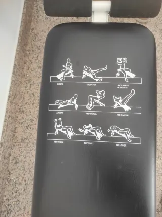 Banco de ejercicio plano