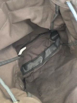 Mochila de lona sin estrenar