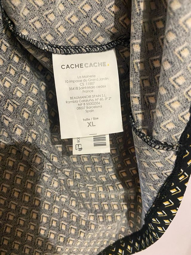 Vestido estampado xl