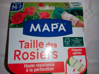 Guantes de jardinería MAPA Talla M-7