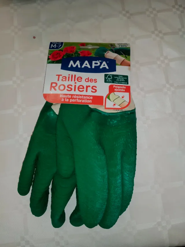 Guantes de jardinería MAPA Talla M-7