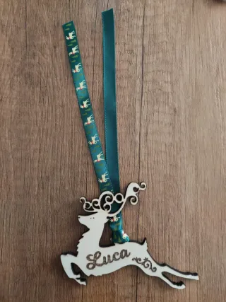 Decorazioni Natalizie personalizzate in legno
