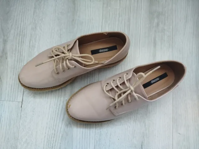 Zapatos Mustang Beige/Rosa Talla 38