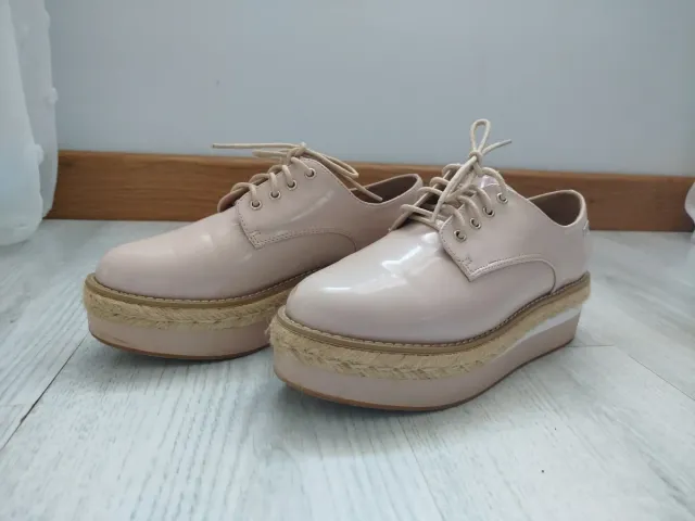 Zapatos Mustang Beige/Rosa Talla 38