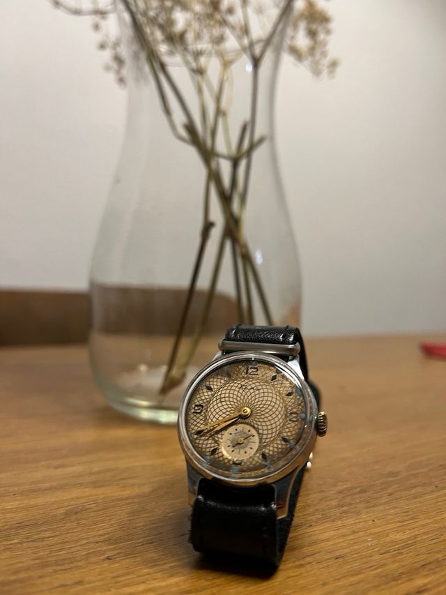 Rarísimo reloj vintage soviético KAMA (años 50)