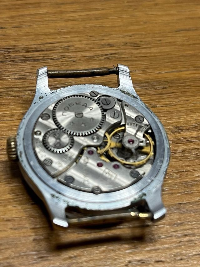 Rarísimo reloj vintage soviético KAMA (años 50)