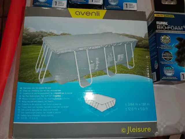 Cubierta para piscina + regalo esponjas