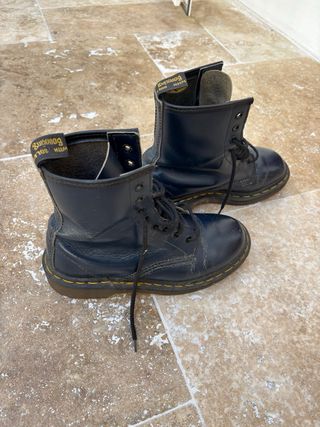 Botas Dr. Martens Talla 36 Azul Marino