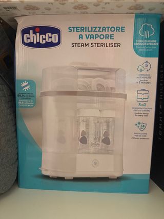 Esterilizador Chicco a vapor 1 uso