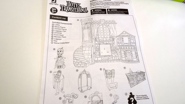 Hotel Transylvania Lobby Playset