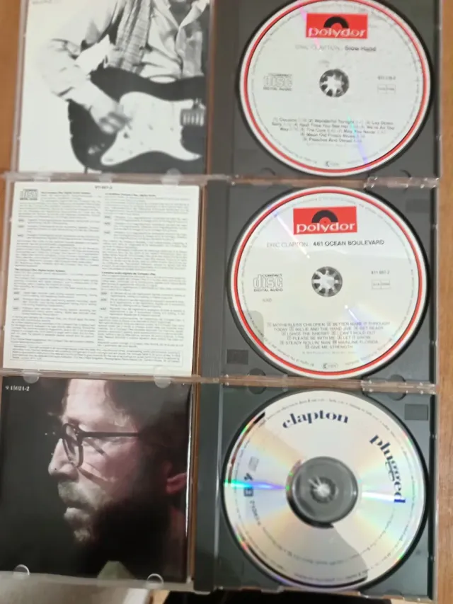 Eric Clapton CDs - Blues & Pop Rock