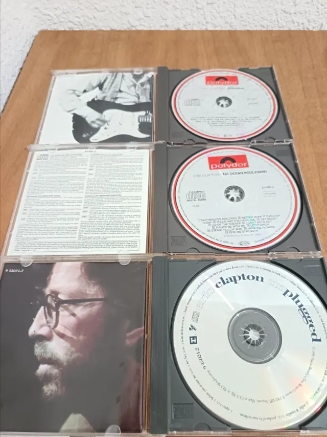 Eric Clapton CDs - Blues & Pop Rock