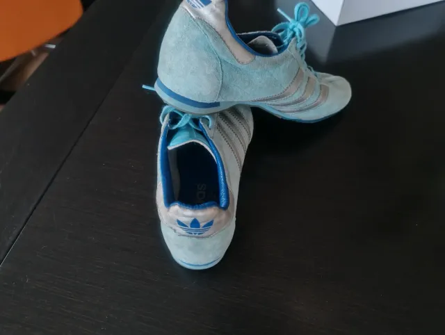 Zapatillas Adidas Mujer Azul/Plata