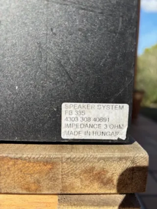 Par Altavoces Philips Negros