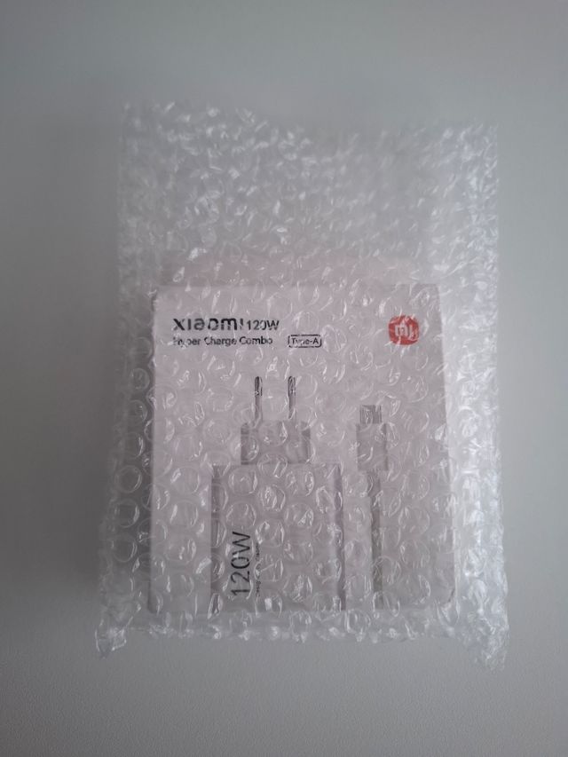 Cargador Xiaomi 120W Hyper Charge Combo 12e