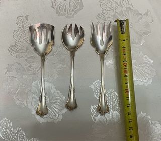 Tris posate argento 800 vintage