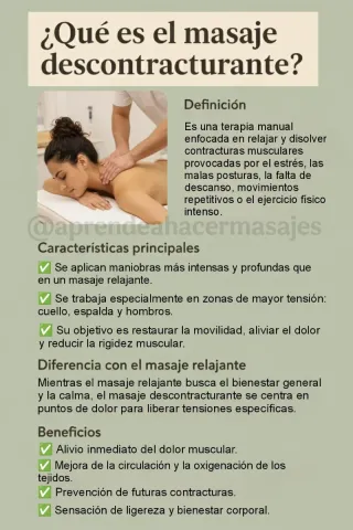 QUIROMASAJISTA 1 HORA