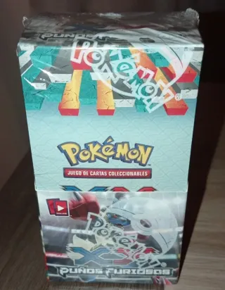 Caja Sellada Pokémon XY Puños Furiosos 18 Sobres