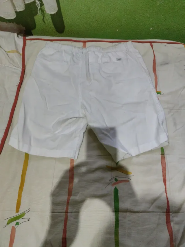 Pantalón corto blanco
