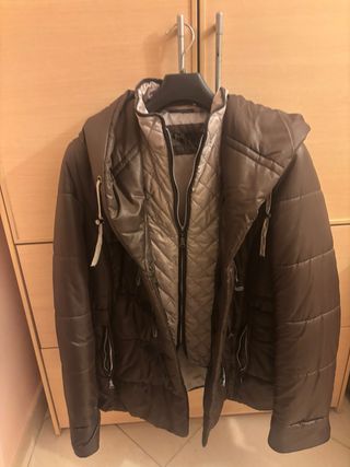 Giubbotto donna marrone