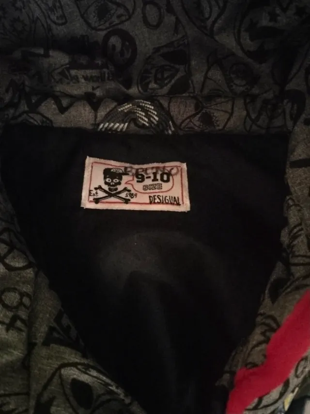 Abrigo Desigual niño Talla 9/10