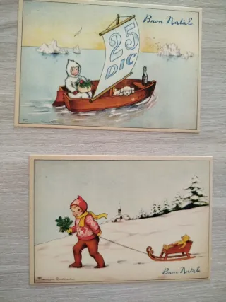 Cartoline da collezione Natale Piccoli Editore