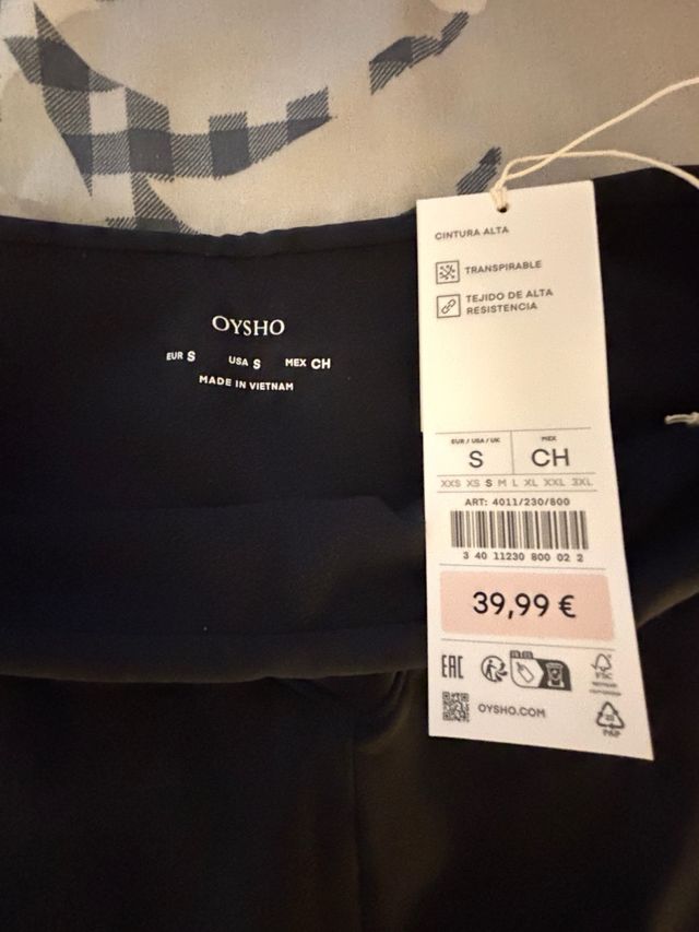 Leggings Oysho neri taglia S nuovi