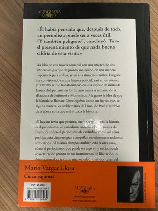 Cinco Esquinas (Spanish Edition)