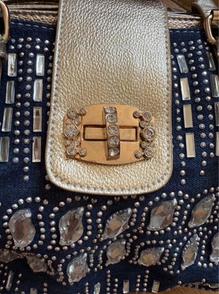 Bolso vaquero con brillantes nuevo