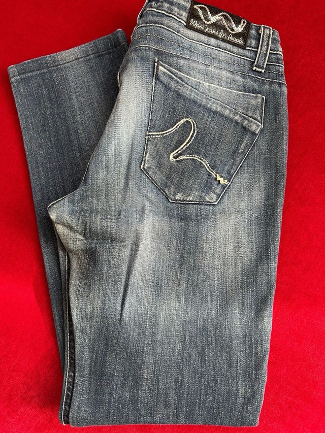 Jeans donna blu