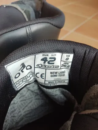 Botas Moto Alpinestars New Land Gore-Tex Talla 42