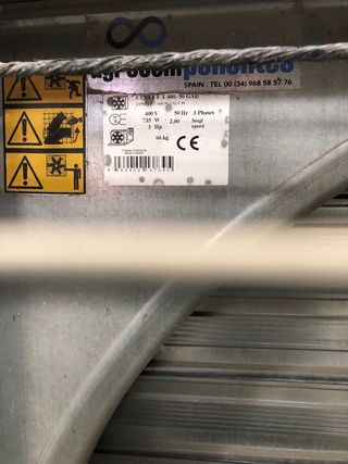 6 Extractores de Aire para Invernadero