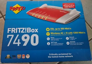 FRITZ!Box 7490 Modem Router Wi-Fi