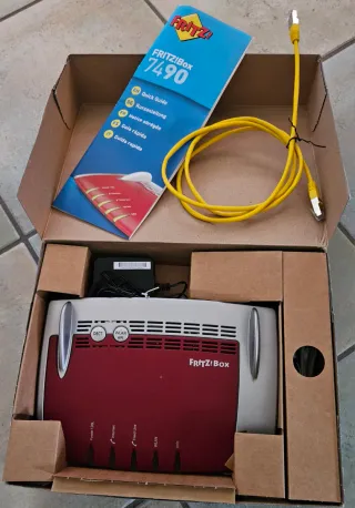 FRITZ!Box 7490 Modem Router Wi-Fi
