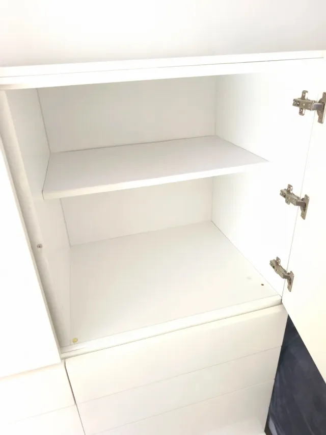 Mueble Buffet Blanco Madera Maciza.  URGE VENDER!!