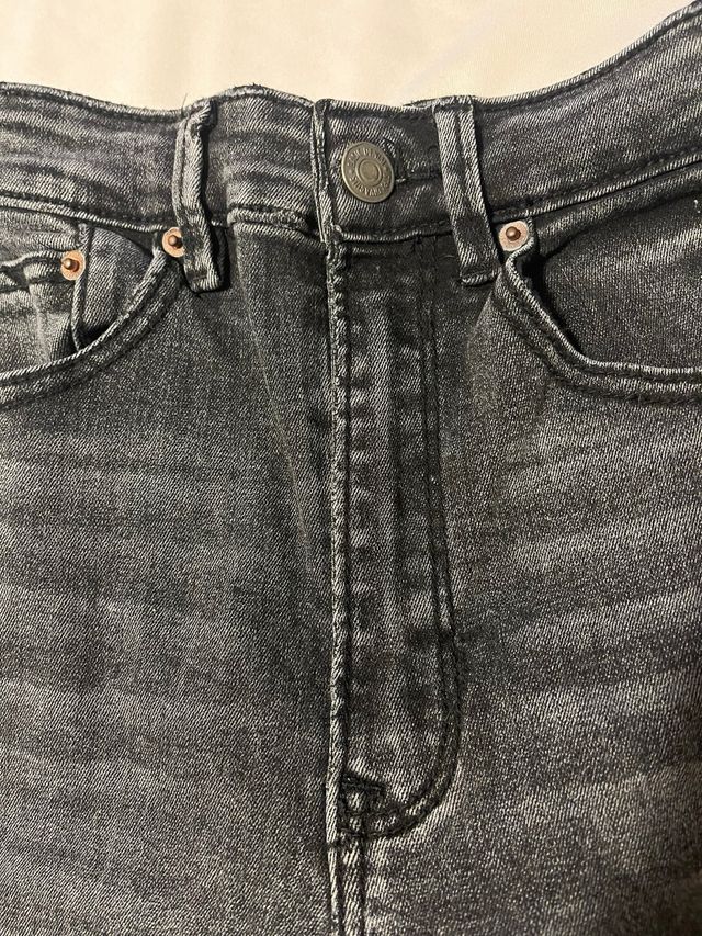 Pantalón vaquero negro Stradivarius