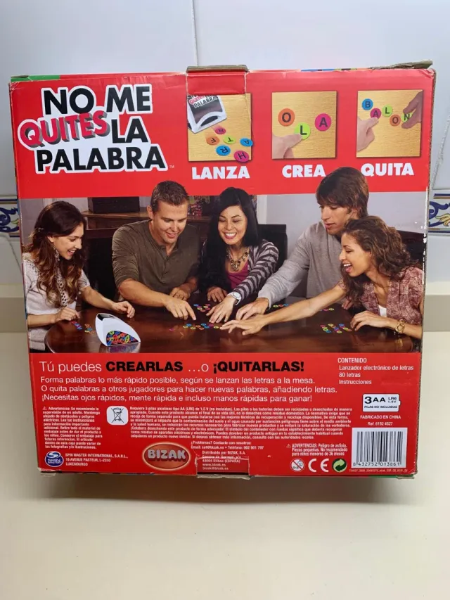 Juego No Me Quites La Palabra Bizak