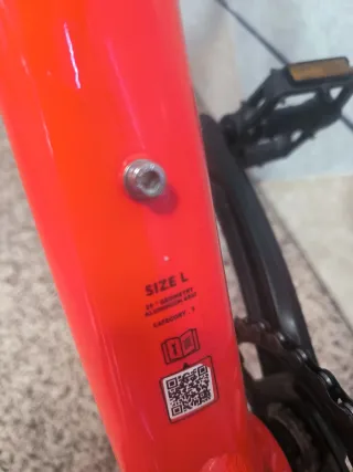 Bicicleta Rockrider EX PL 500 Roja