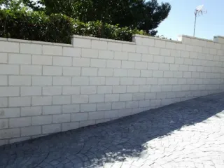 Muros. Bloques de hormigón. Vallados. Cerramientos