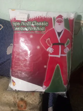 Disfraz Papá Noel Clásico Talla Única