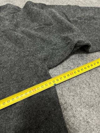 Jersey cuello alto Lacoste gris vintage